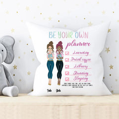 Planner Girl Pillow - Be Your Own Planner Personalized Pillow