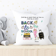 Back To School Pillow - First Day Of School Personalized Pillow Back To School Gifts