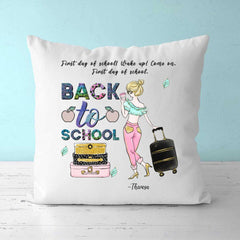 Back To School Pillow - First Day Of School Personalized Pillow Back To School Gifts