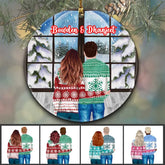 Couple Ornaments - Personalized CHristmas Couple Ornaments Xmas Gifts