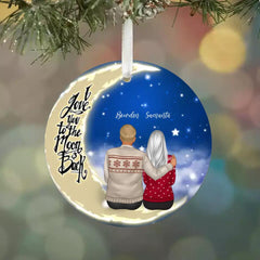 Personalized Family Ornaments - Dad & Daughter  Personalized Ornament