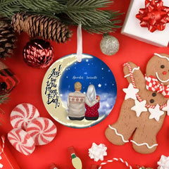 Personalized Family Ornaments - Dad & Daughter  Personalized Ornament