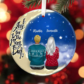 Personalized Family Ornaments - Husband & Wife Personalized Ornament