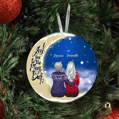 Personalized Family Ornaments - Mom & Daughter Personalized Ornament Gift For Family