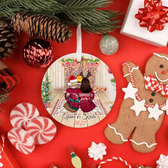Christmas Sister Ornaments - Besties Forever Personalized Sister Ornaments Christmas Best Friends Gifts