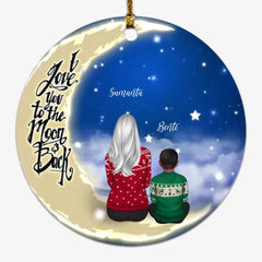 Personalized Family Ornaments - Mom & Kid Personalized Ornament