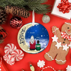 Personalized Family Ornaments - Mom & Kid Personalized Ornament