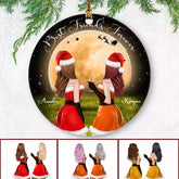 Christmas Sisters Ornament - Personalized Christmas Costume Sisters Ornaments