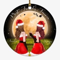 Christmas Sisters Ornament - Personalized Christmas Costume Sisters Ornaments