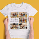 Custom T-shirt With Picture - Photo Collage Personalized Shirts