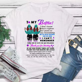 Best Friends T Shirts - To My Bestie Personalized Sister Shirts With Name