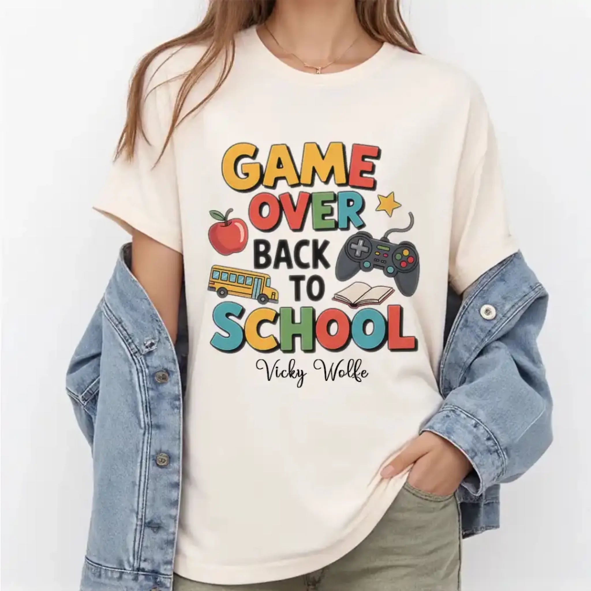 Game Over Back to School T-Shirt
