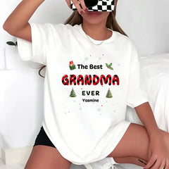 Matching Christmas T Shirts for Family With Name