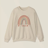 Personalized Sweatshirt for Girls - Boho Rainbow Name Sweatshirt Custom Gift for Every Age (3)