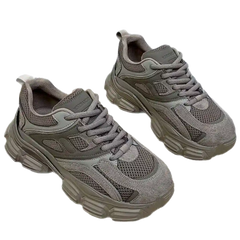 Lightweight Mesh Platform Sneakers Trendy Sports Shoes