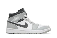 Jordan 1 Mid 'Light Smoke Grey'