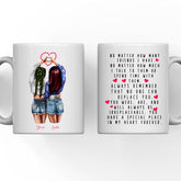 2 Best Friend Mugs - No Matter How Many Friends I Have...Personalized Mug