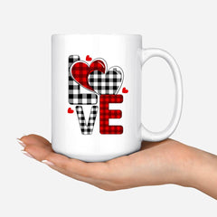 Mom And Daughter Mugs - I Love You Mom Personalized Mother & Daughter Mugs