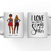 2 Sisters Mug - Besties Forever Personalised Mug For Sisters