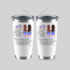 Best Friends Tumbler - To My Besite Personalized Sister Tumbler With Name Best Firneds Gift