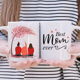 Mom & Daughter Mug - Best Mom Ever Personalized Mug Mother's Day Gifts