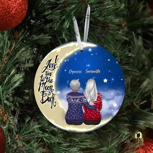 Best Personalised Family Ornaments for Christmas Trees
