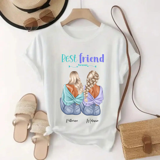 Personalized Matching Best Friend Shirts for 3