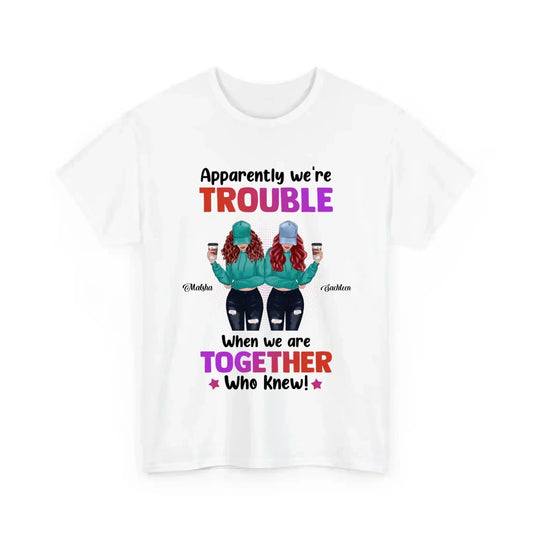 Personalized Funny Best Friend Shirts for 2 – Celebrate Friendship in Style