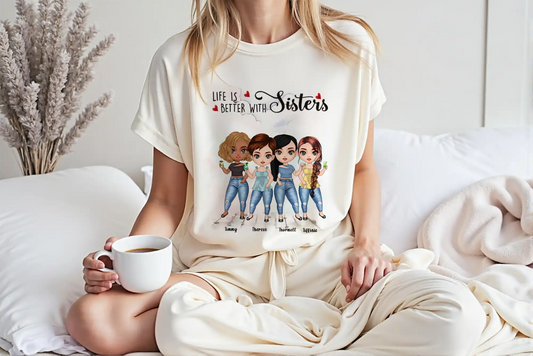 Design Funny Sister T-Shirts Online