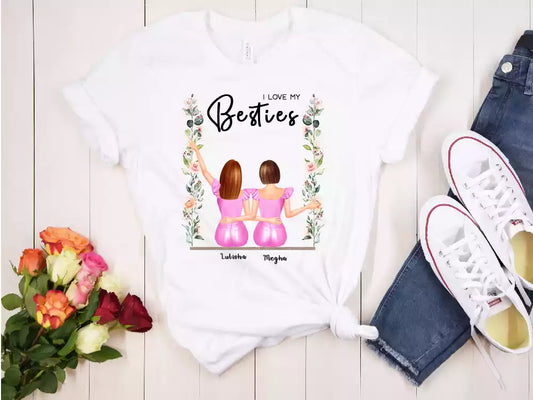 Matching Best Friend T-Shirts: A Fun and Stylish Trend for All Ages