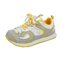 Breathable Mesh Board Shoes Comfy Platform Sneakers