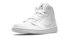 AIR JORDAN 1 MID WMNS "White Snakeskin"