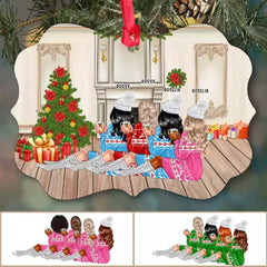 Christmas Sister Ornaments - Merry Christmas Personalized Sister Ornament Best Friends Gifts