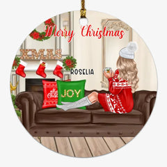 Christmas Sister Ornaments - Merry Christmas Personalized Sister Ornament Best Friends Gifts