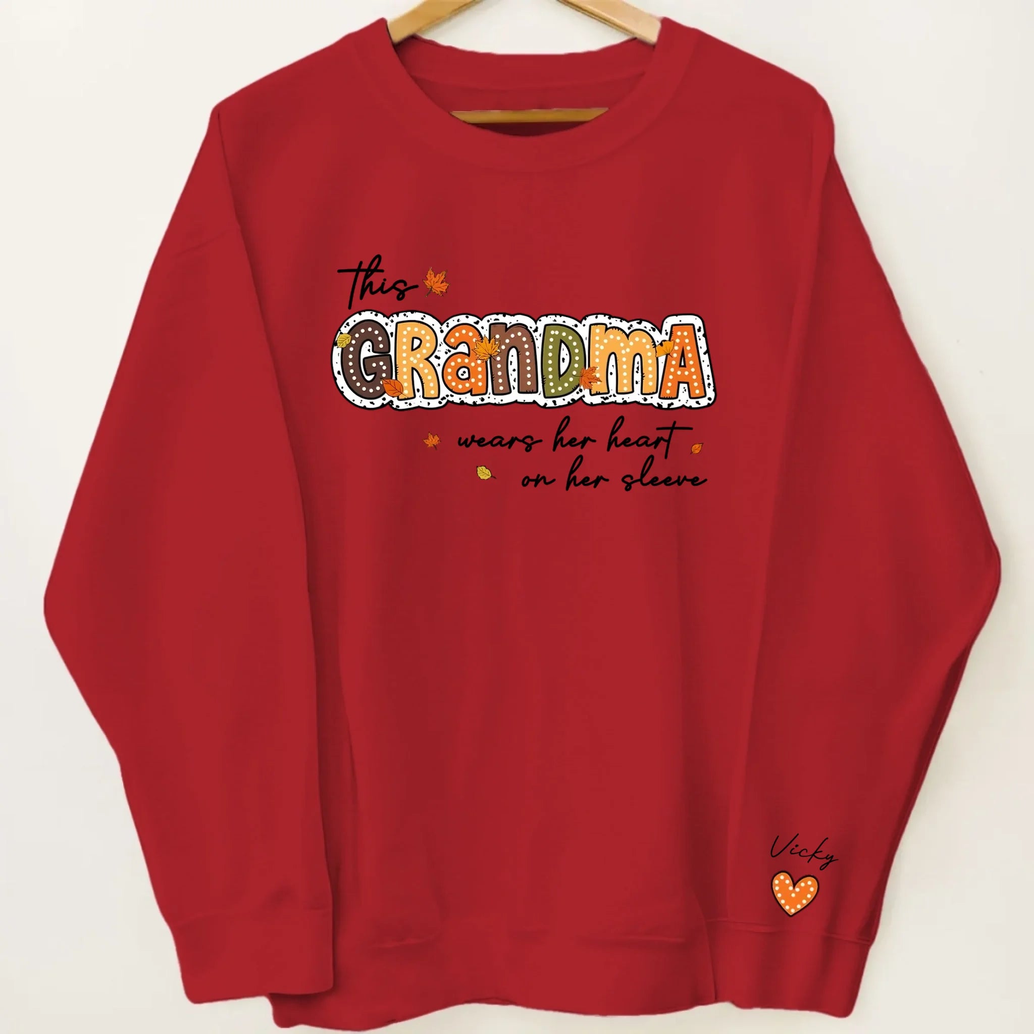Sweatshirt -red