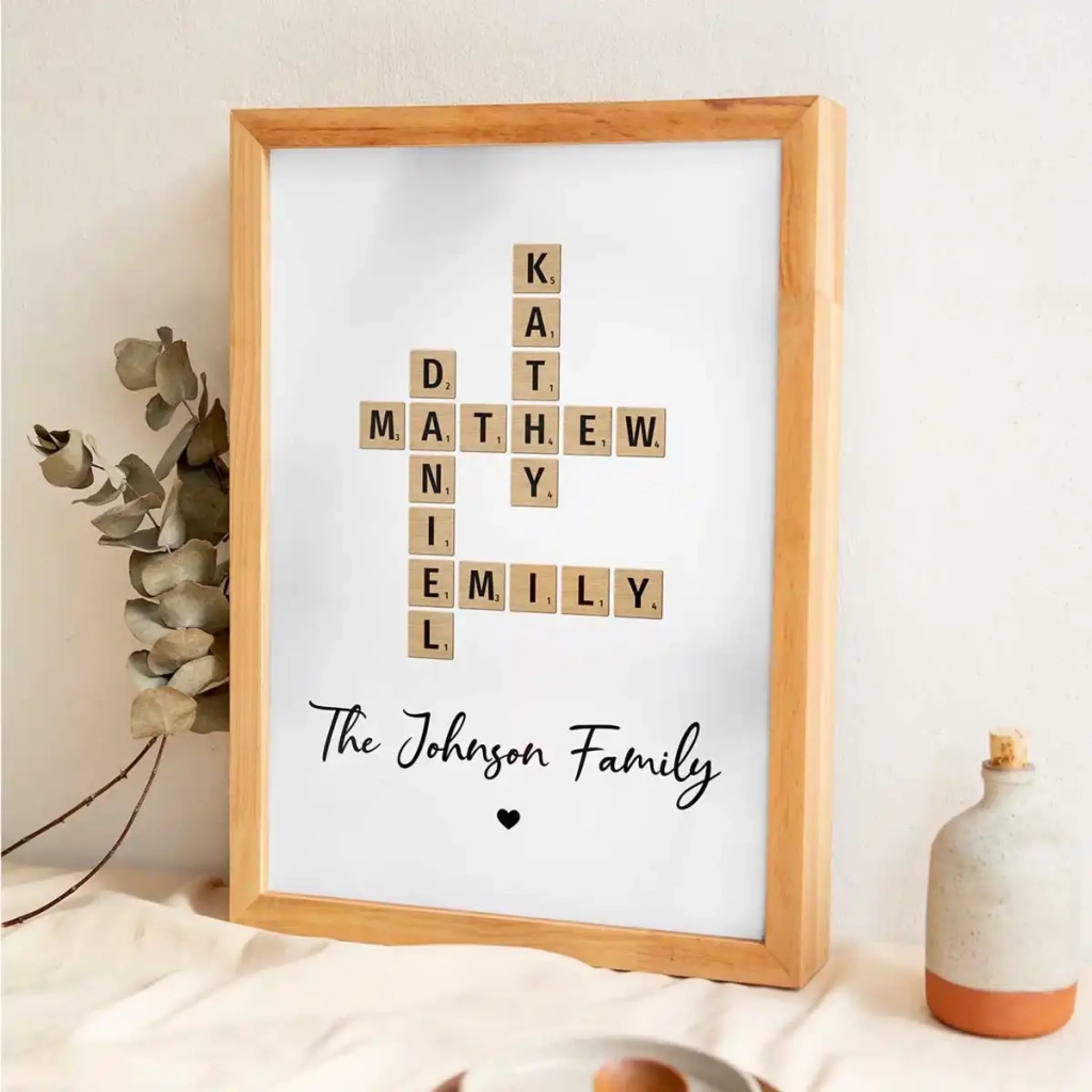 Family Crossword Art - Personalize (4)
