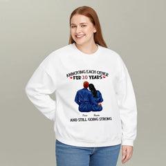 Annoying Each Other Personalized Design Sweatshirt for couple (1)