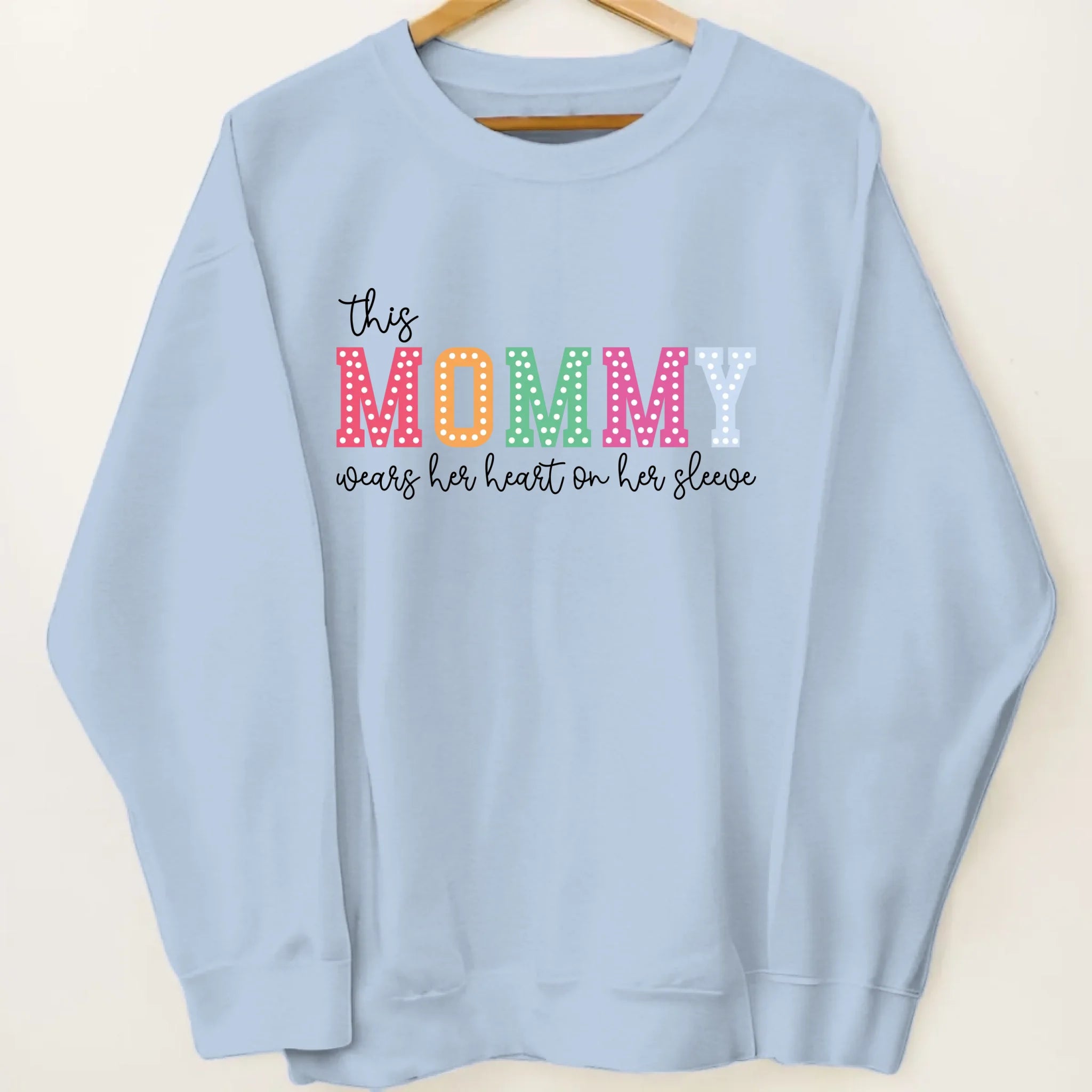 Sweatshirt -light blue