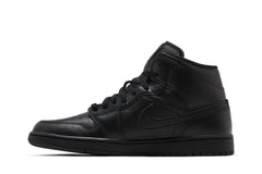Jordan 1 Mid 'Triple Black' 2022