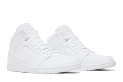 Jordan 1 Mid 'Triple White'