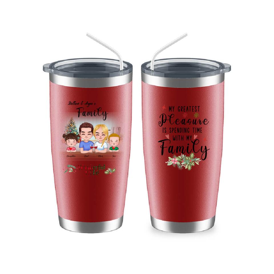 Happy Family Mugs - Personalized Family Mug Personalized Gift For Parents and Children