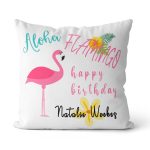 Tropical Flamingo Pillow