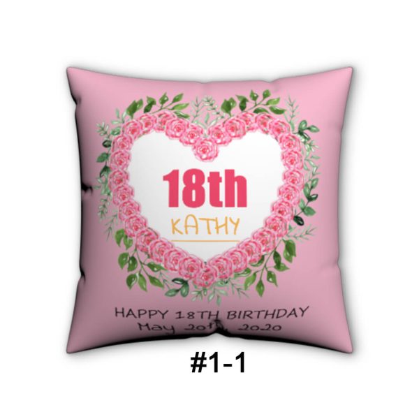 Custom Birthday Pillow - Image 3