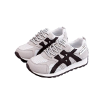 Minimalist Faux Leather Sneakers Comfy Walking Shoes - Image 3