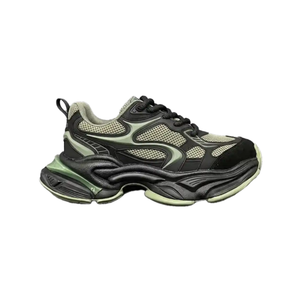 Comfortable Lace Up Walking Shoes Trend Sports Sneakers - Image 2