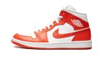 AIR JORDAN 1 MID WMNS "Habanero Red" - Image 3