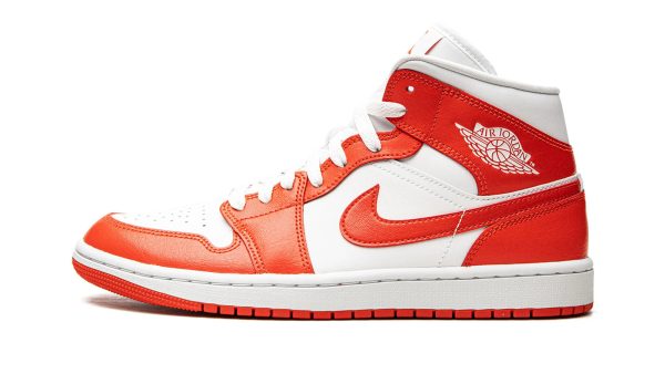 AIR JORDAN 1 MID WMNS "Habanero Red" - Image 3