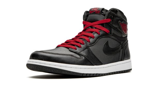Air Jordan 1 Retro High OG "Black Satin/Gym Red" - Image 3