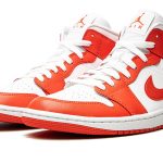 AIR JORDAN 1 MID WMNS "Habanero Red"