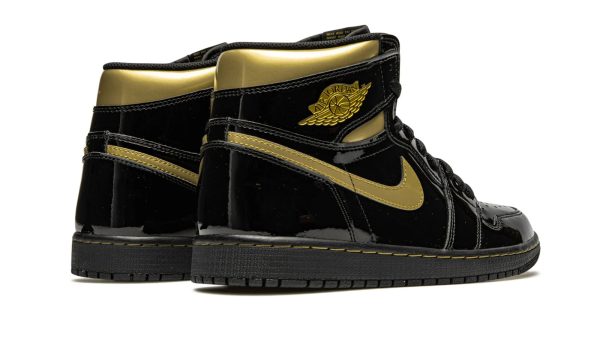 Air Jordan 1 Retro High OG "Black Metallic Gold" - Image 4